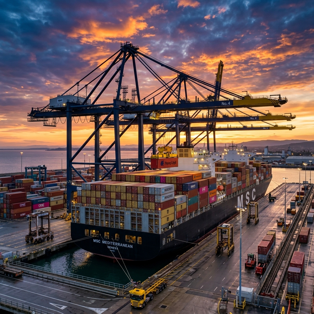 Speedy Freight Services ocean container terminal port operations